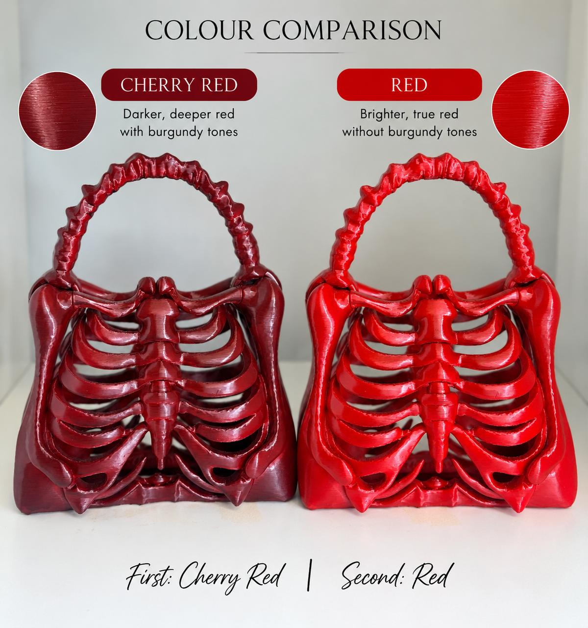 Articulated Rib Cage Handbag – Made to Order | Gothic Skeleton Purse