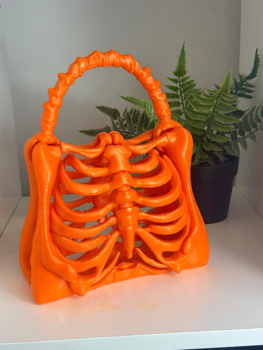 Articulated Rib Cage Handbag – Made to Order | Gothic Skeleton Purse