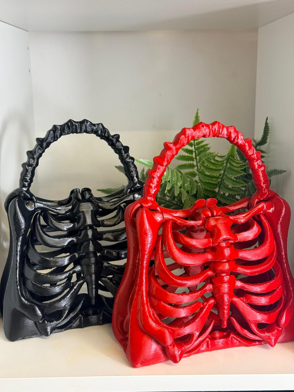 Articulated Rib Cage Handbag – Made to Order | Gothic Skeleton Purse