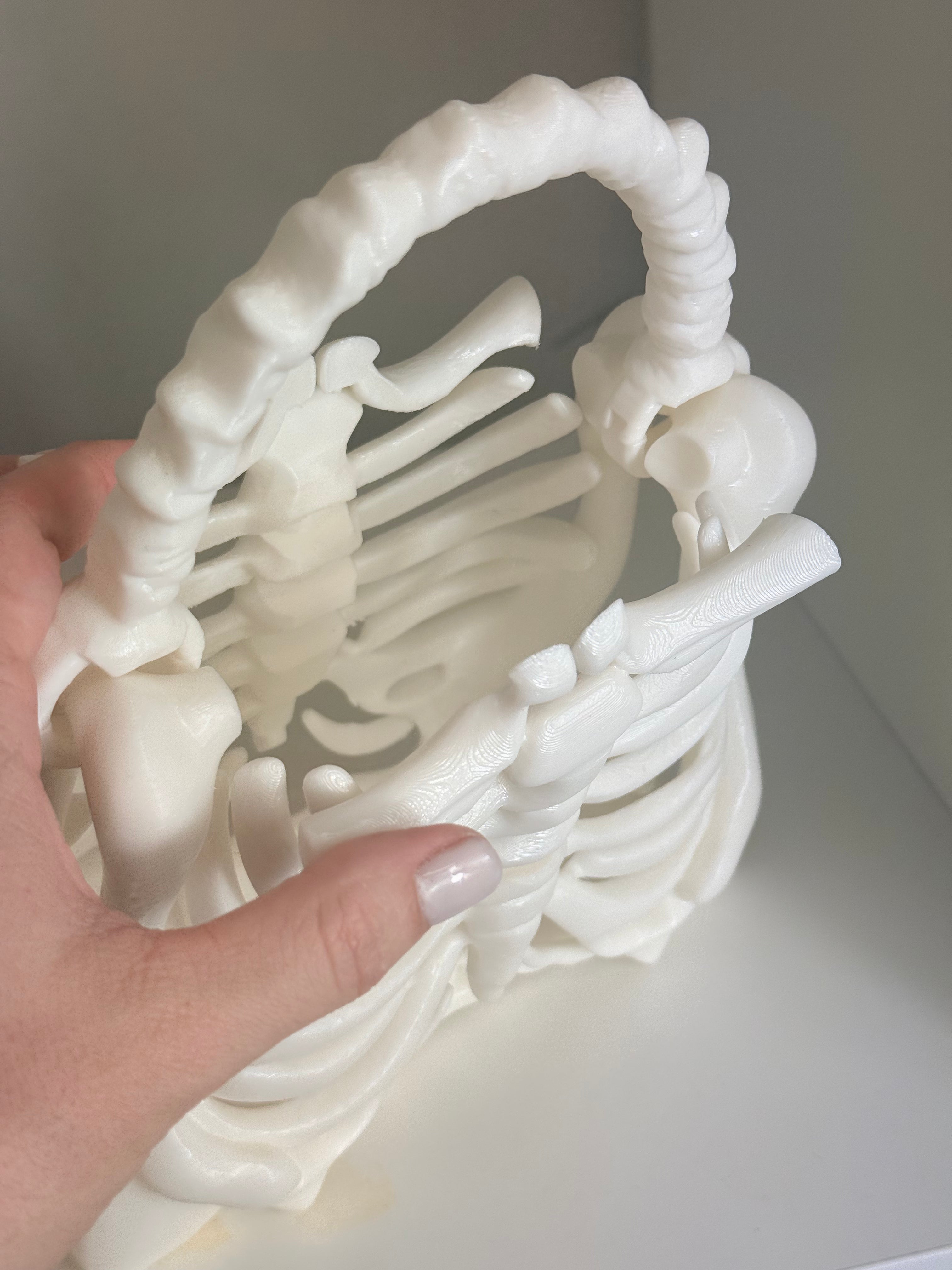 Articulated Rib Cage Handbag – Made to Order | Gothic Skeleton Purse